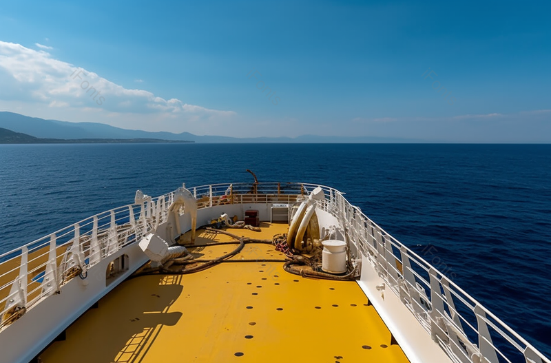 行驶中海上邮轮高清特写摄影图,高清,摄影图,摄影图片,图片大全,摄影图免费下载